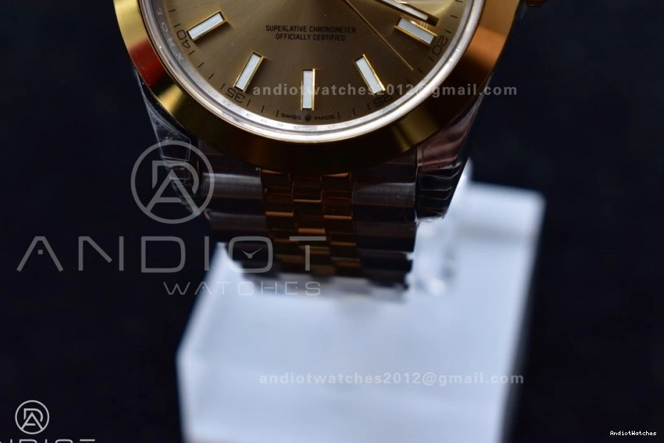 Dial Bracelet 904L VSF 126331 Flexible YG 1:1 Best Gold SS Jubilee Yellow DateJust Edition Steel 41 VS 396 On 0214